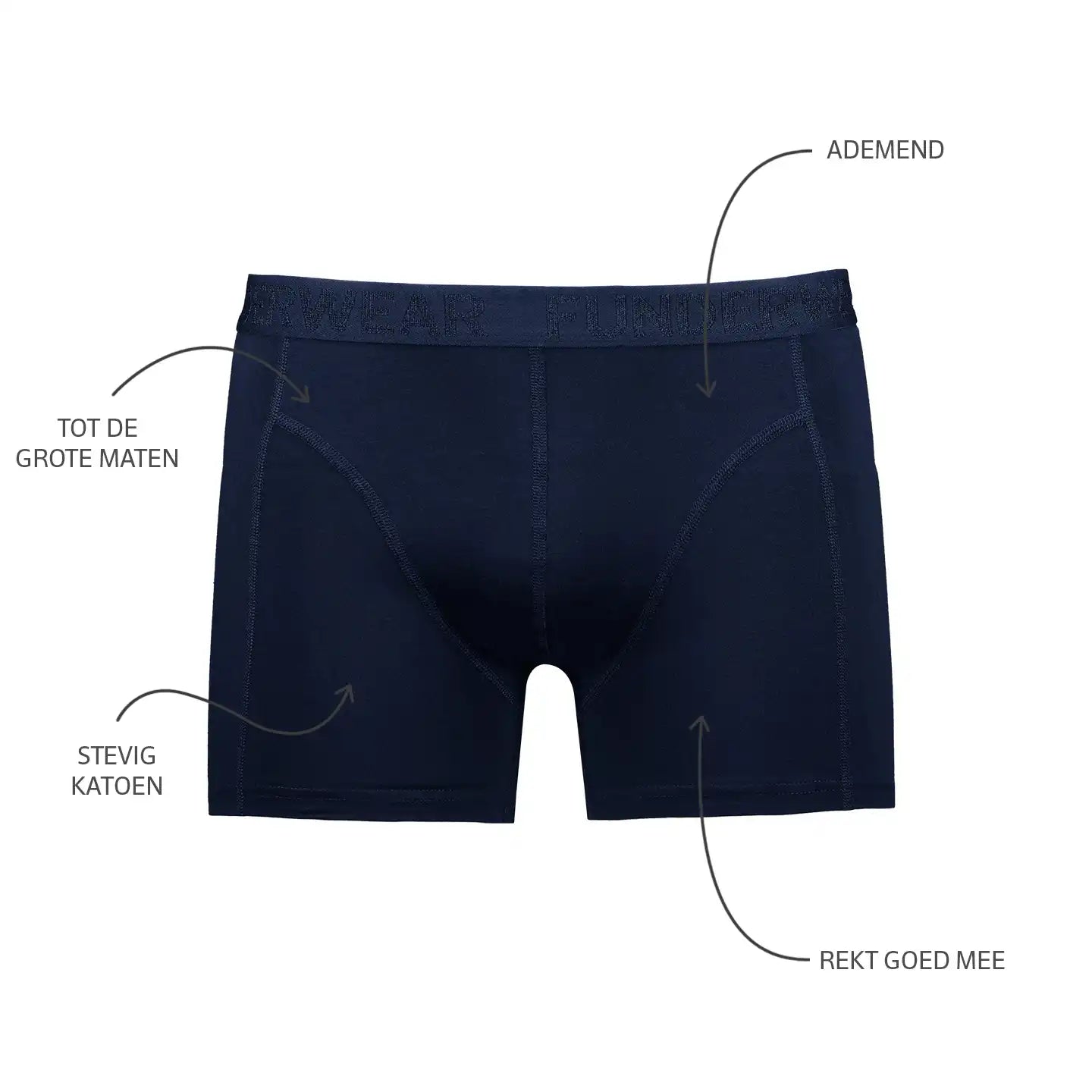 Beeren Funderwear 2-pak heren boxershorts - Grote maten