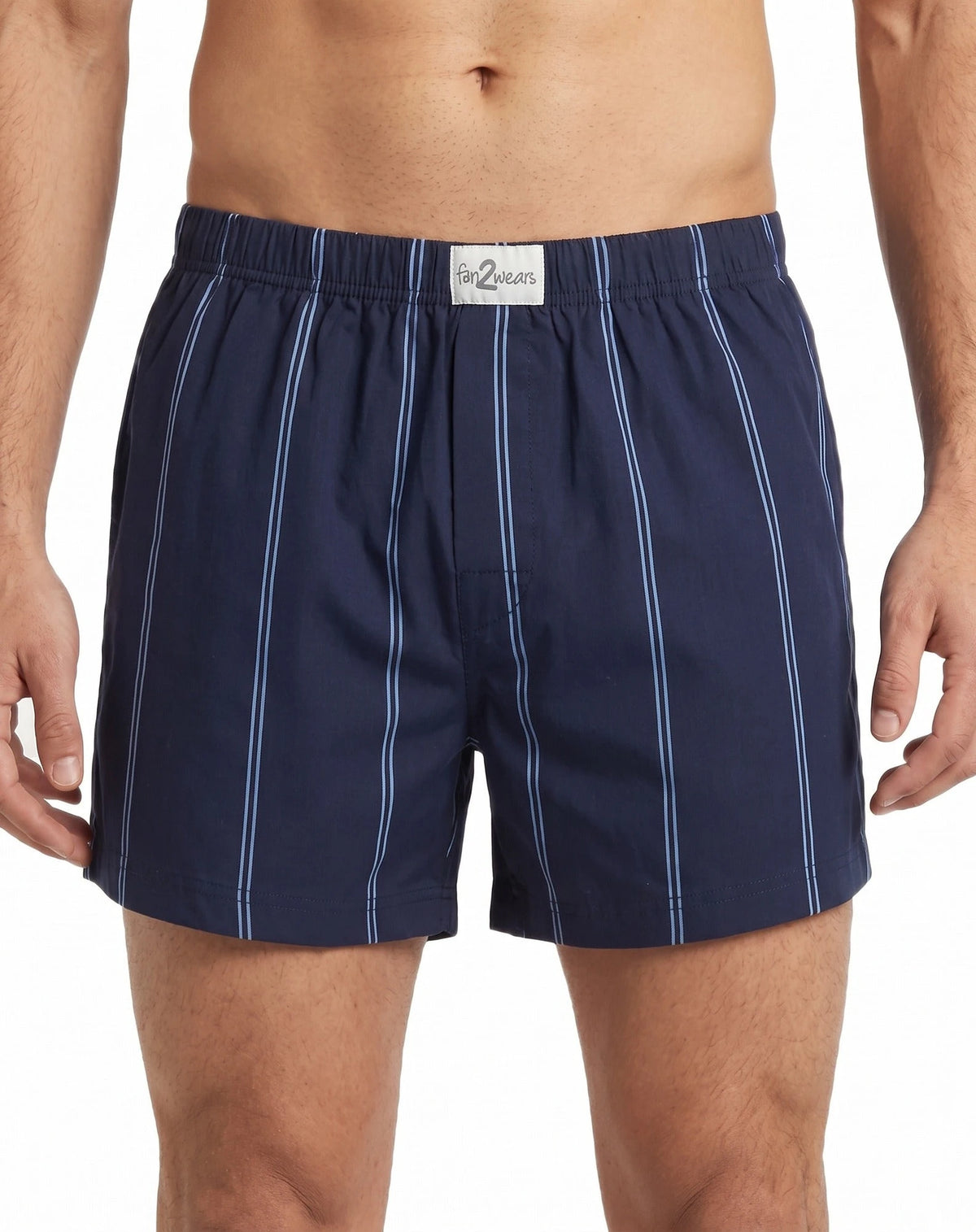 Beeren Funderwear-Fun2wear wijde heren boxershort krijtstreep