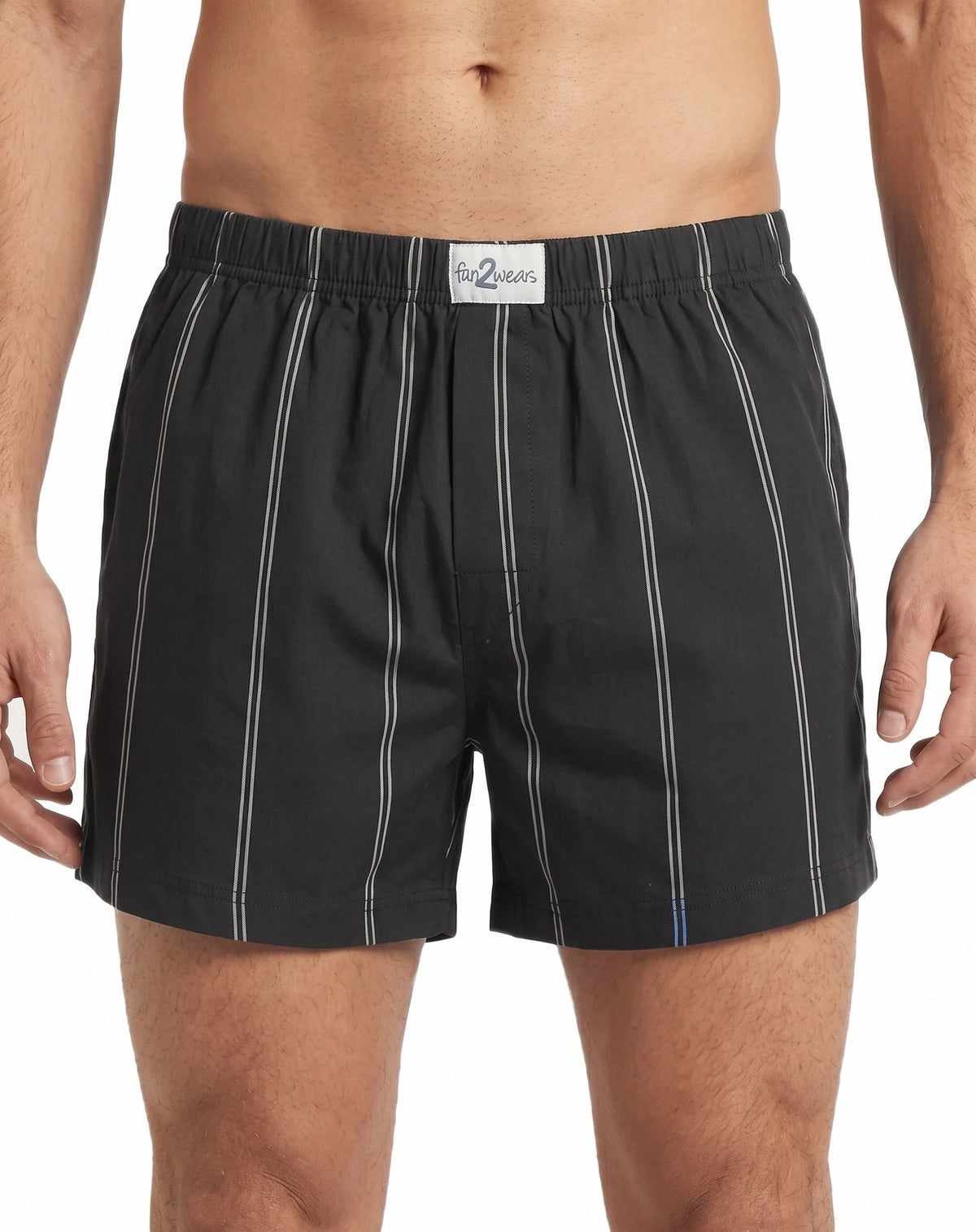 Beeren Funderwear-Fun2wear wijde heren boxershort krijtstreep