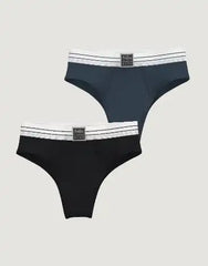 Bjorn Borg Bjorn Borg 2-pack dames slips - Core High Waist Brief