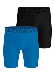 Bjorn Borg Bjorn Borg 2-Pack heren boxershort - microfiber Lightweight- Long leg