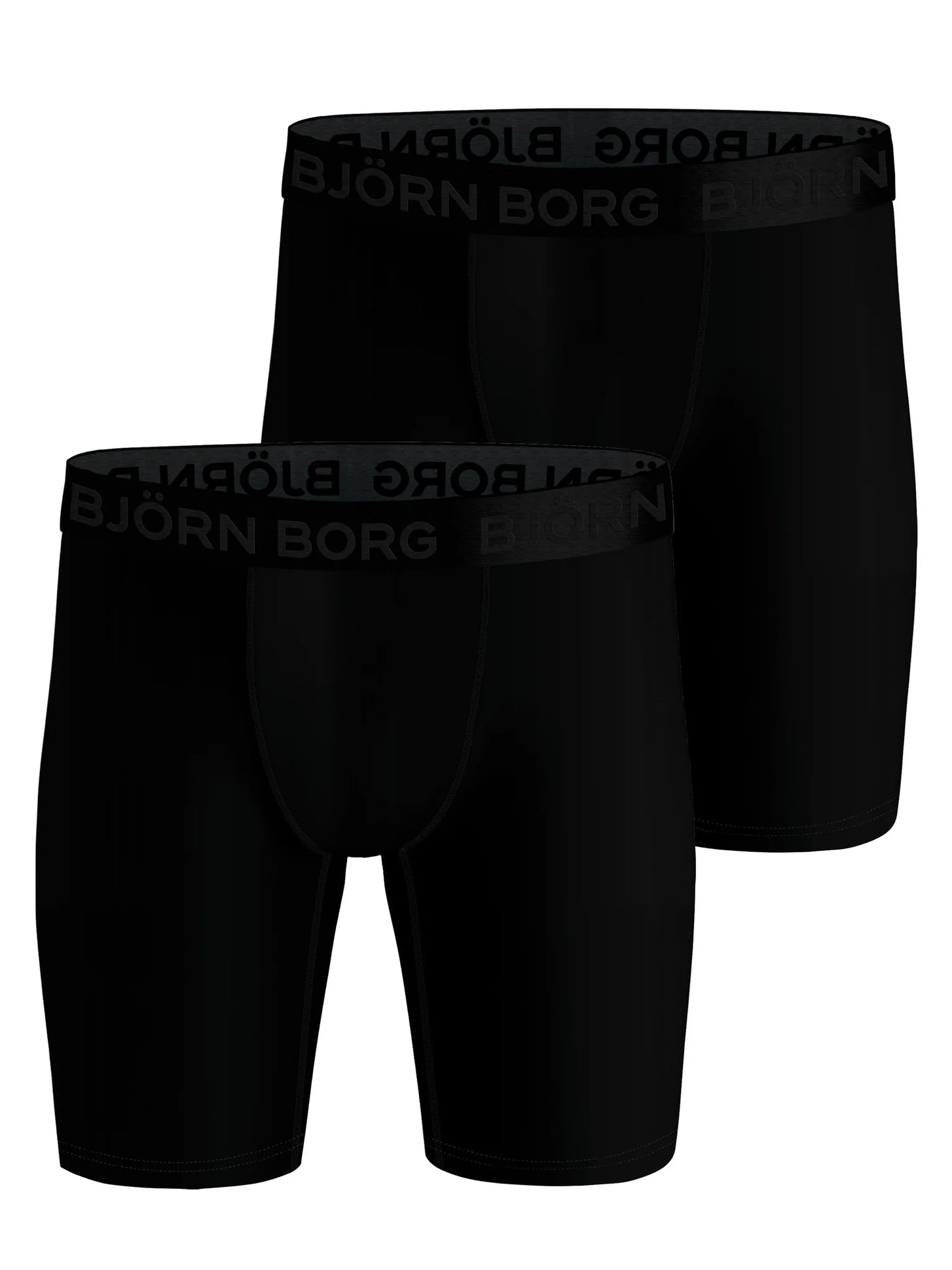 Bjorn Borg Bjorn Borg 2-Pack heren boxershort - Performance - Long Leg