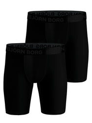 Bjorn Borg Bjorn Borg 2-Pack heren boxershort - Performance - Long Leg