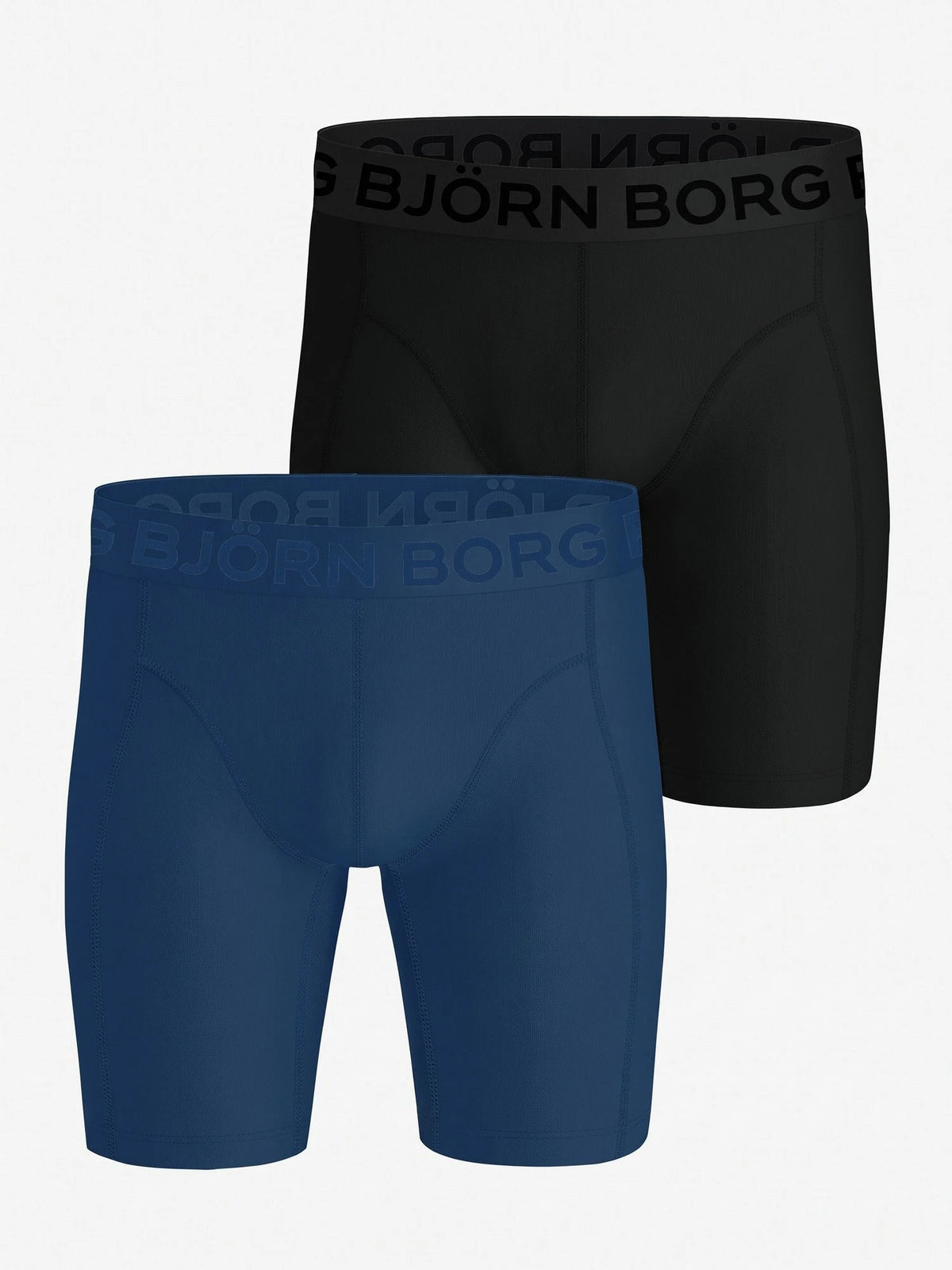 Bjorn Borg Bjorn Borg 2-Pack heren boxershort - Performance - Long Leg