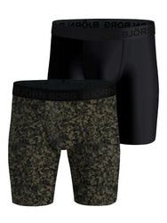 Bjorn Borg Bjorn Borg 2-Pack heren boxershorts - Performance Camouflage