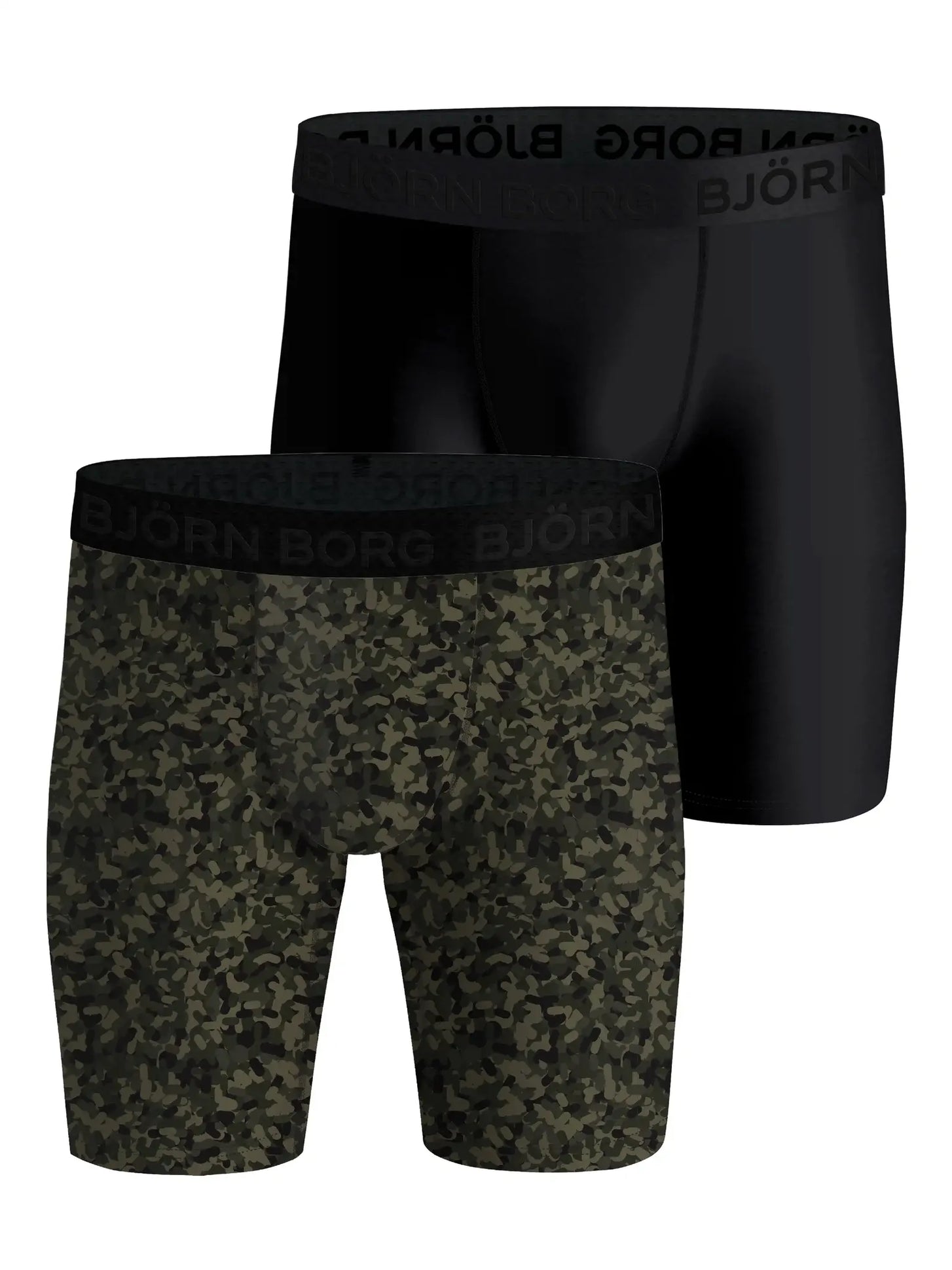 Bjorn Borg Bjorn Borg 2-Pack heren boxershorts - Performance Camouflage