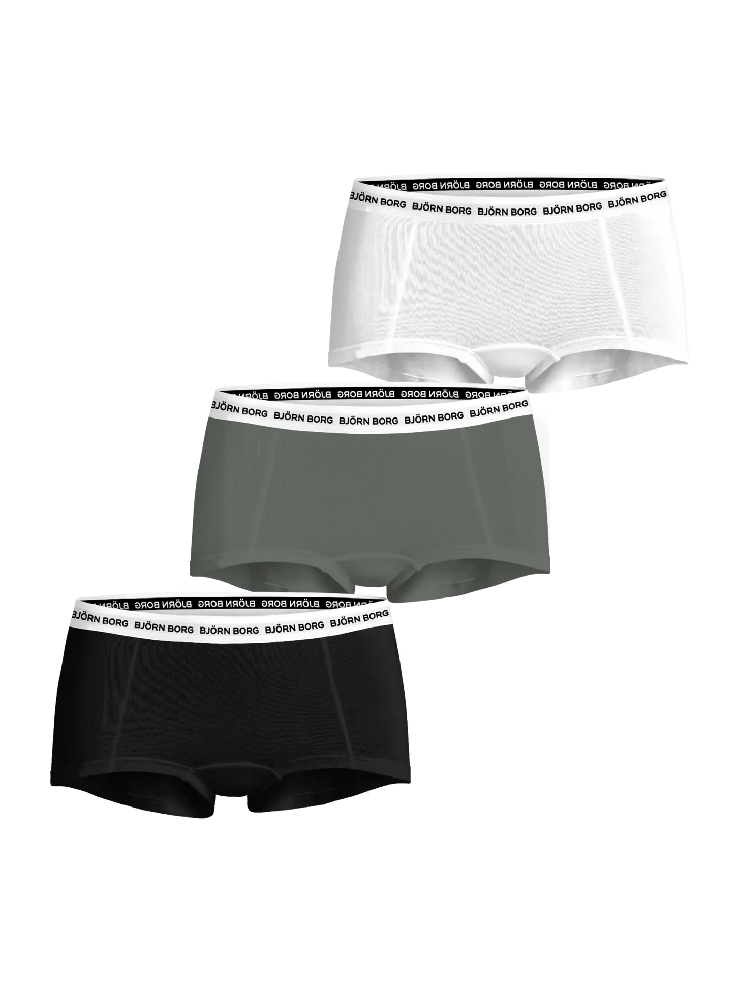 Bjorn Borg Bjorn Borg 3-pack dames boxershort- Logo Shorts - Combi