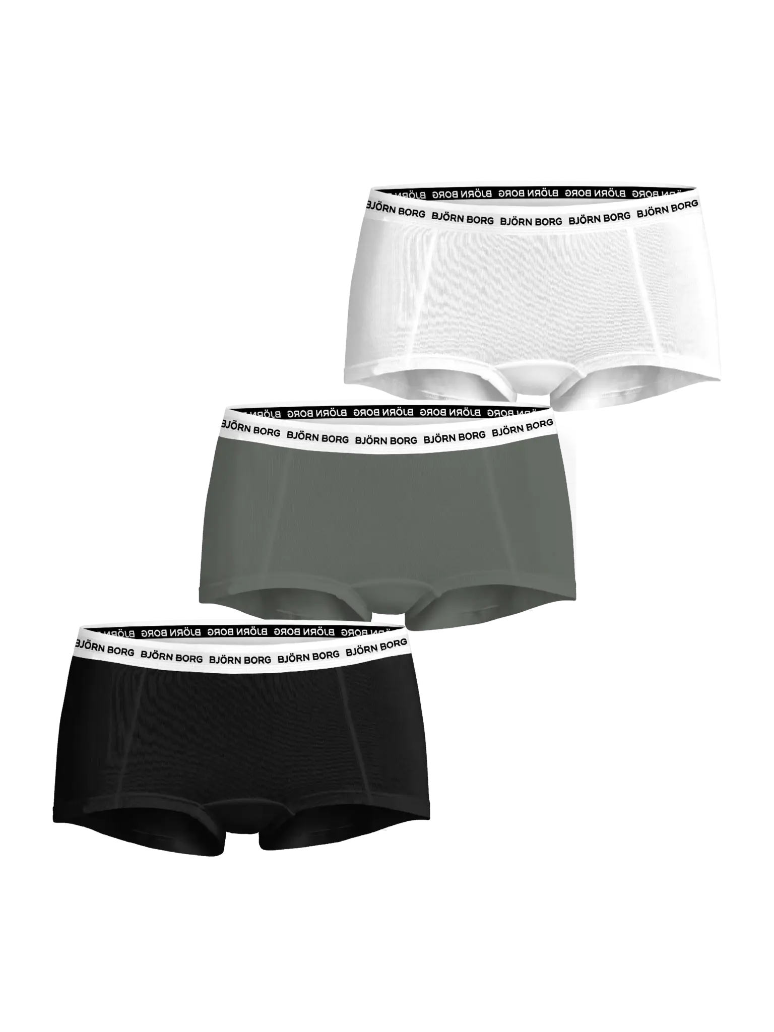 Bjorn Borg Bjorn Borg 3-pack dames boxershort- Logo Shorts - Combi