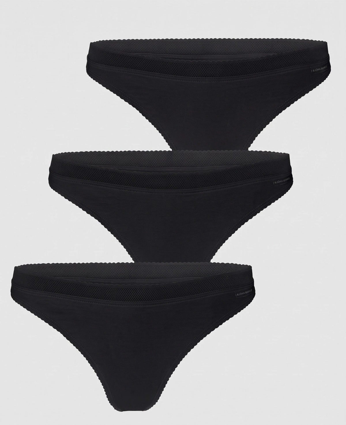 Bjorn Borg Bjorn borg 3-pack dames strings - Core Zwart