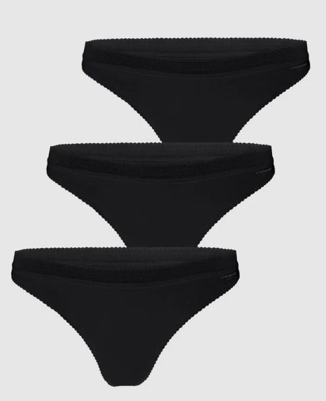 Bjorn Borg Bjorn borg 3-pack dames strings - Core Zwart