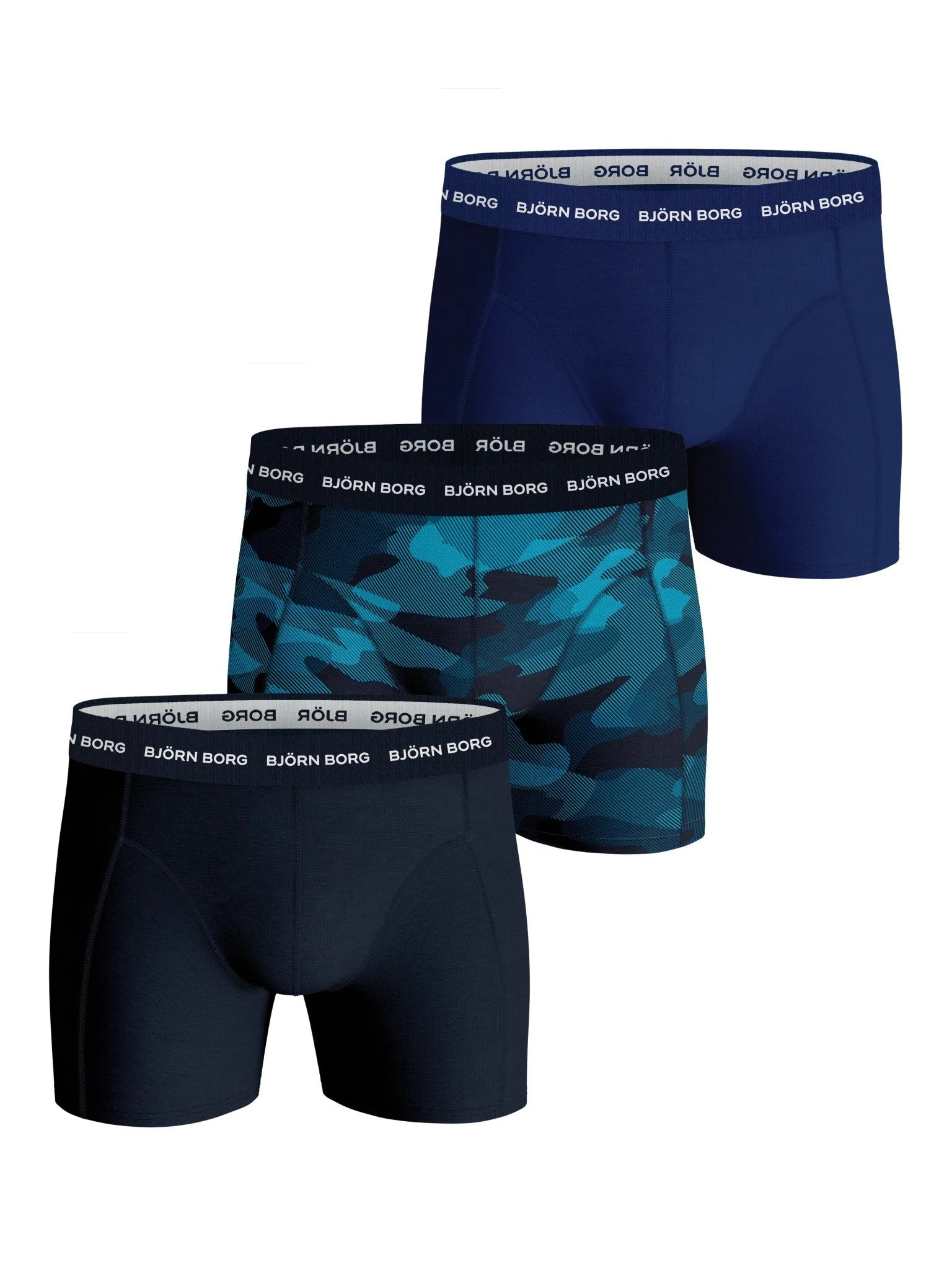 Bjorn Borg Bjorn Borg 3-pack heren boxershort Total Eclipse