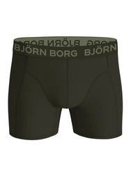 Bjorn Borg Björn Borg 3-pack heren boxershorts - Bamboe - GroenCombi