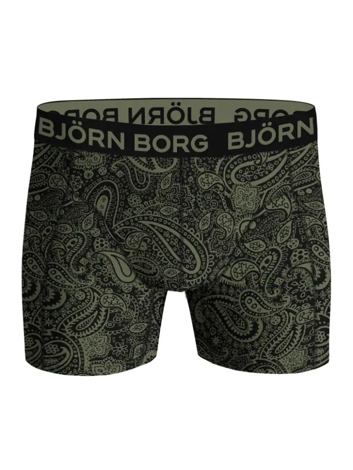 Bjorn Borg Björn Borg 3-pack heren boxershorts - Bamboe - GroenCombi