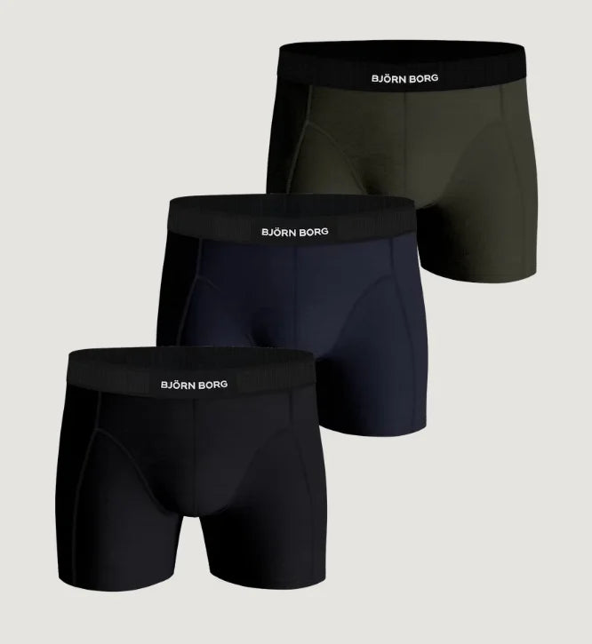 Bjorn Borg Bjorn Borg 3-pack heren boxershorts Premium Biologisch katoen