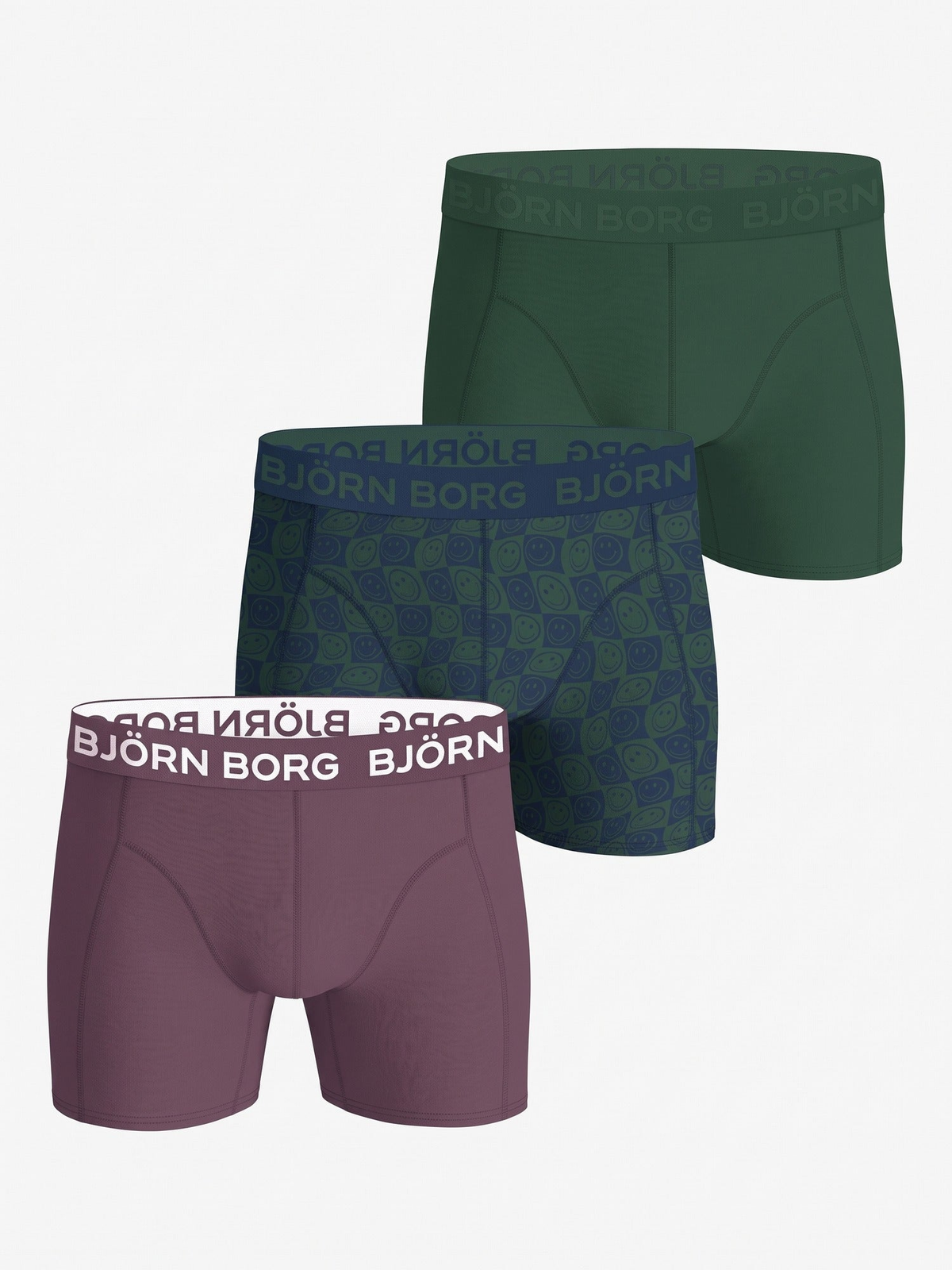 Bjorn Borg Bjorn Borg 3-Pack jongens boxershorts - Cotton Stretch