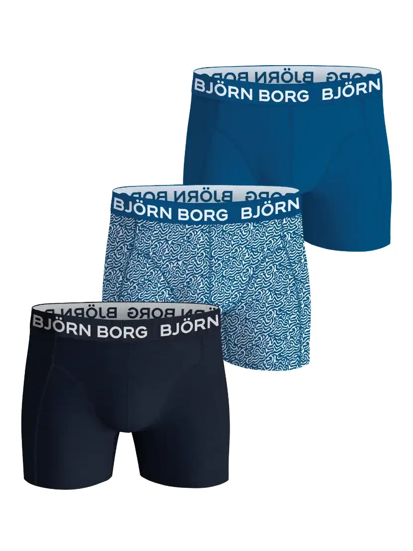 Bjorn Borg Bjorn Borg 3-Pack jongens boxershorts - Cotton Stretch