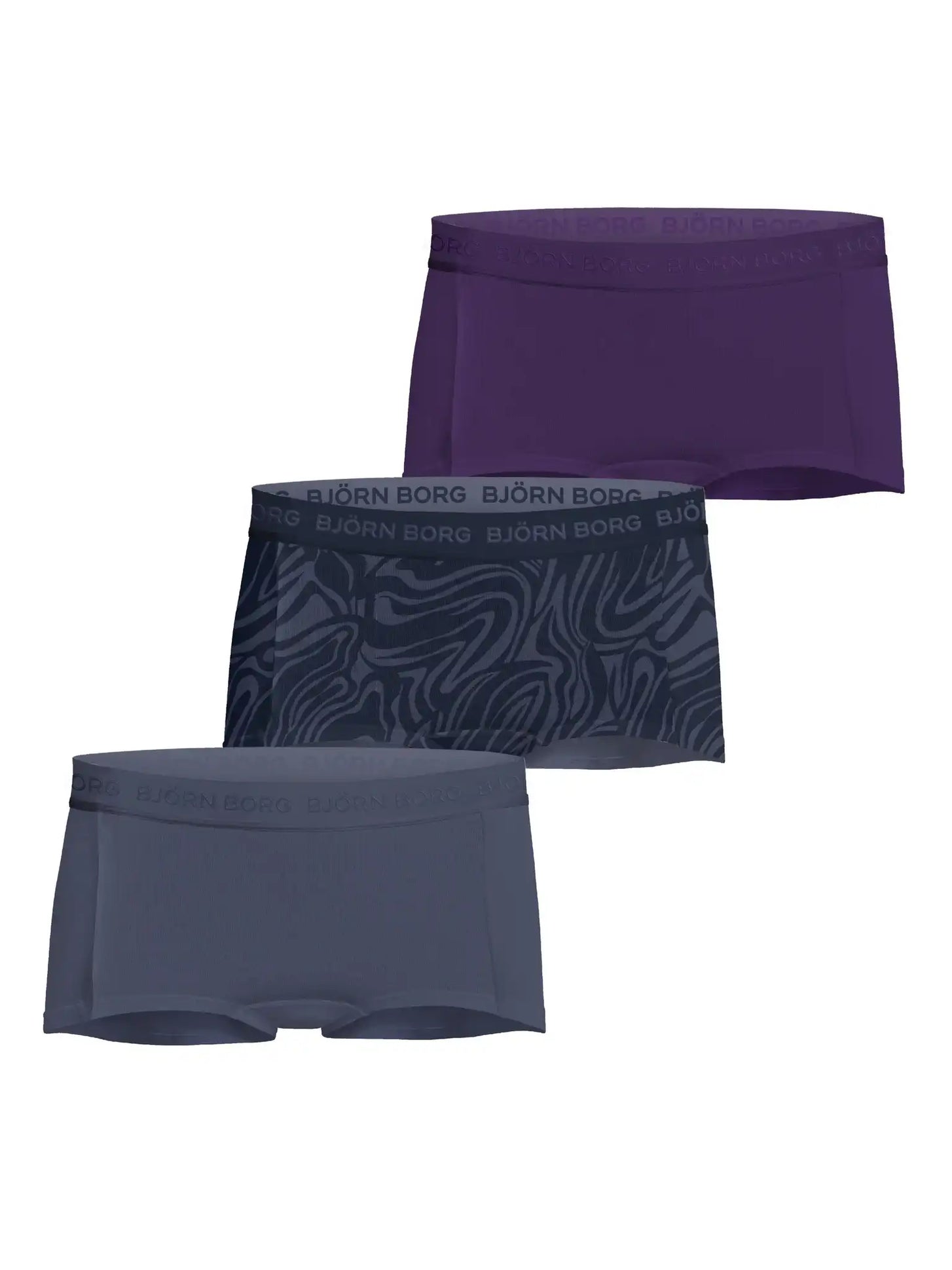 Bjorn Borg Bjorn Borg 3-Pack meisjes boxershort - minishorts