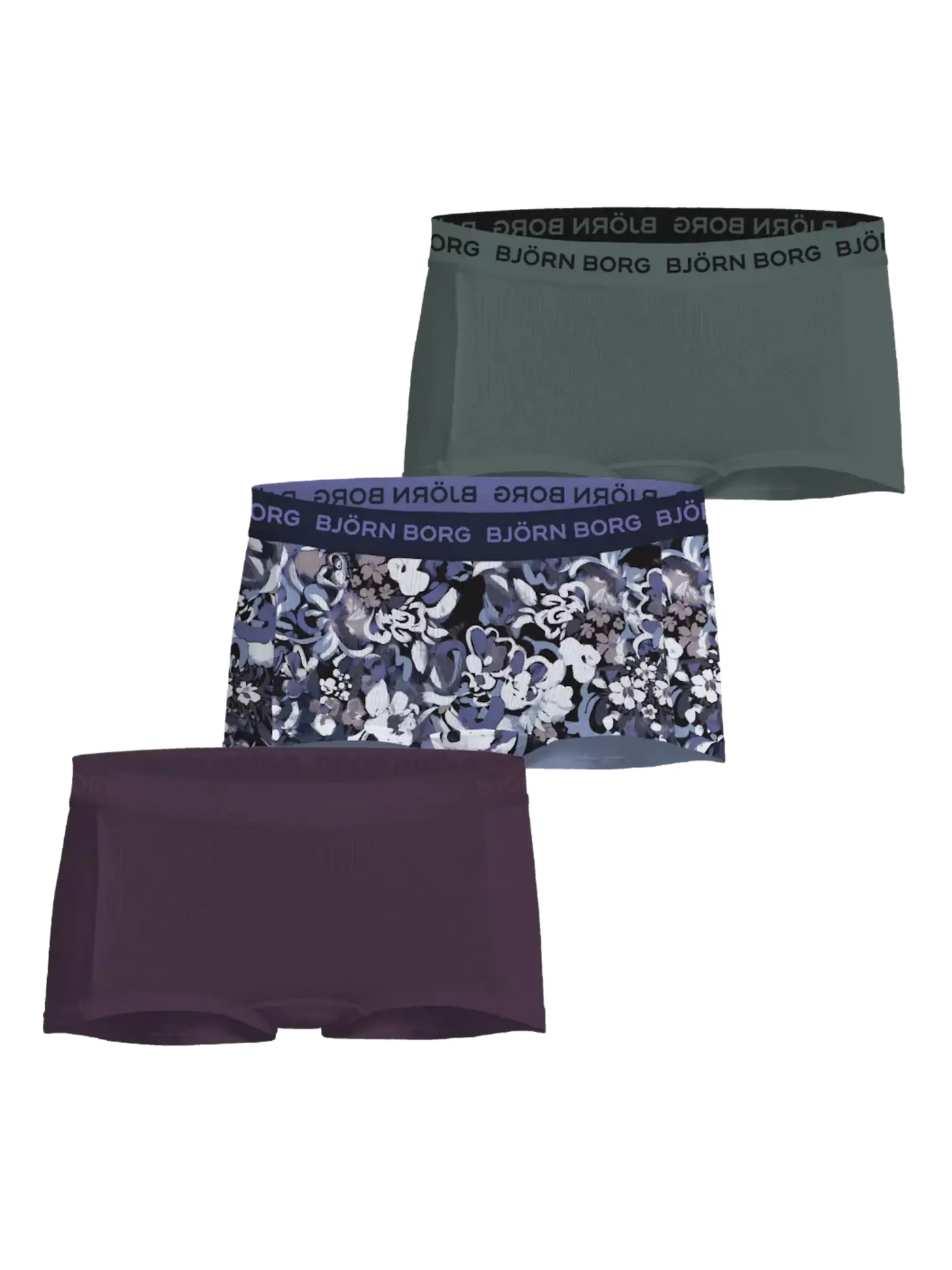 Bjorn Borg Björn Borg 3-Pack meisjes boxershorts - Cotton stretch