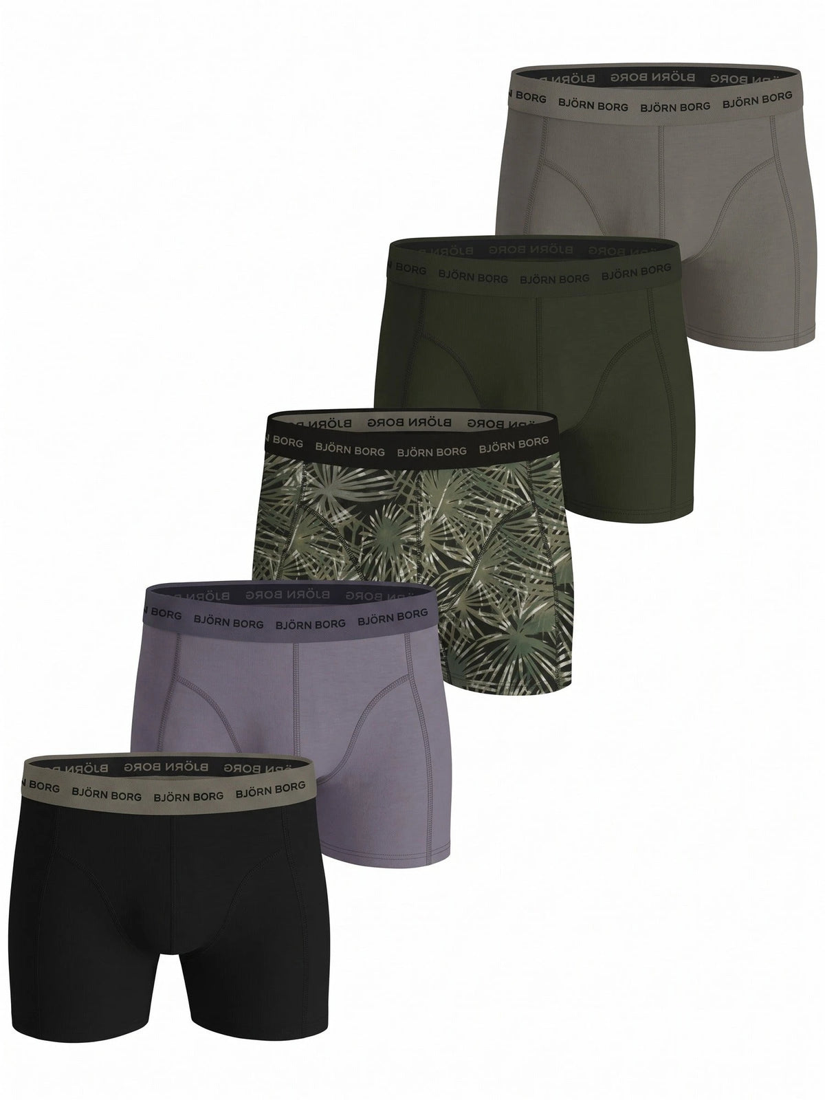 Bjorn Borg Bjorn Borg 5-Pack heren boxershorts - Cotton Stretch