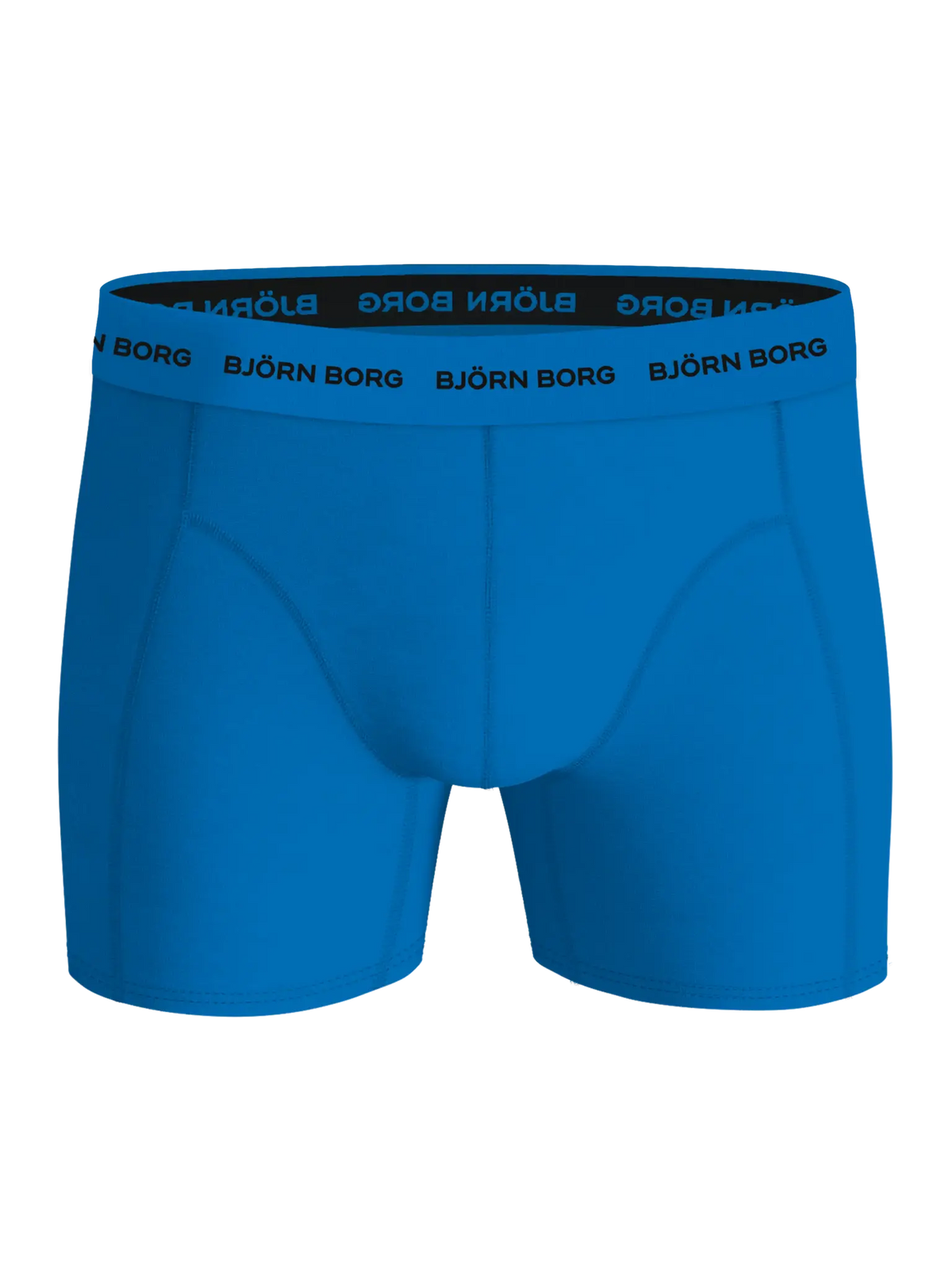 Blauw Combi | packshot | Packshot, blauw – Bjorn Borg 5-Pack heren boxershorts - Cotton Stretch