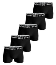 Bjorn Borg Bjorn Borg 5-Pack jongens boxershorts - Black