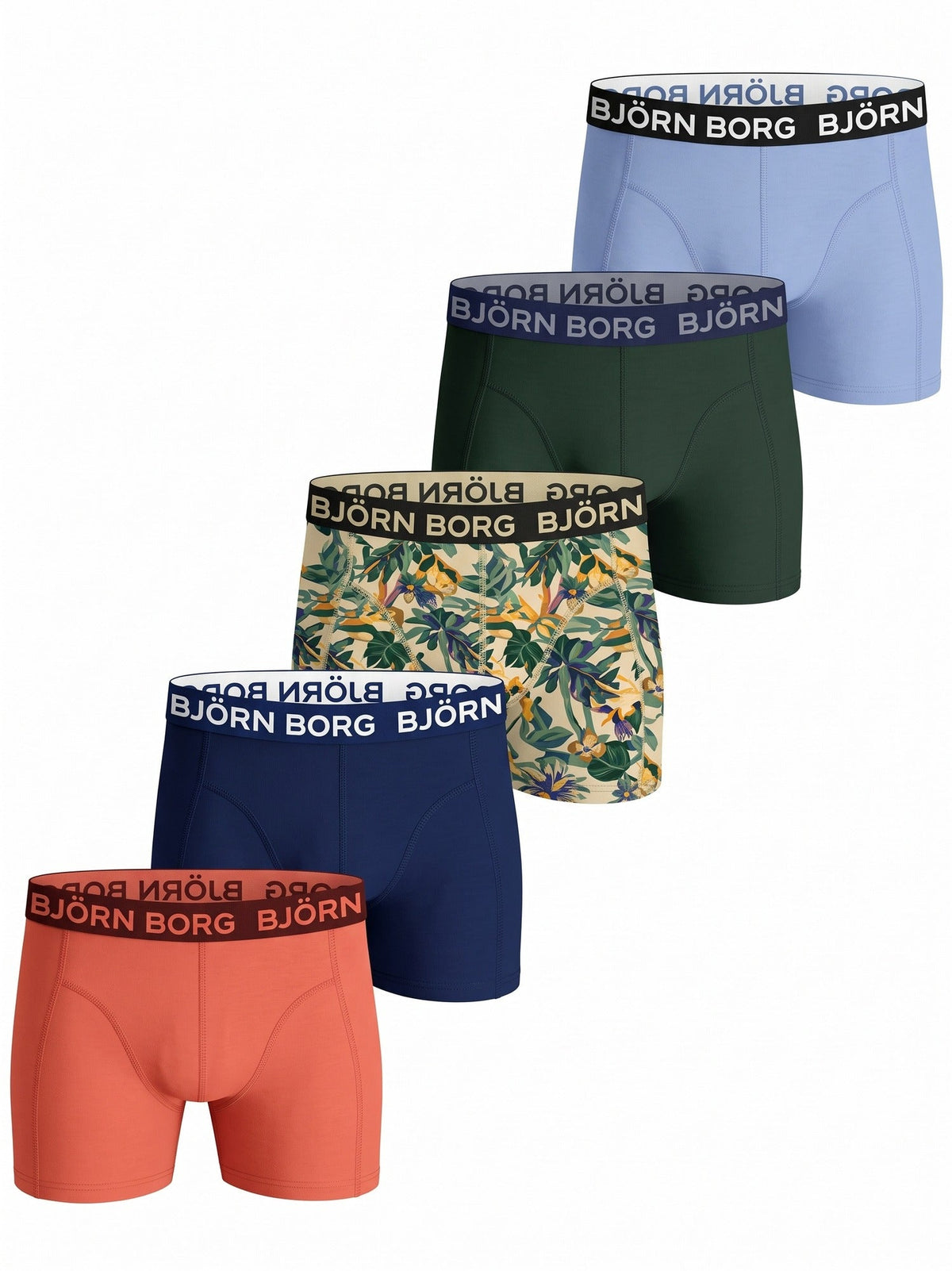 Bjorn Borg Bjorn Borg 5-Pack jongens boxershorts - Core shorts