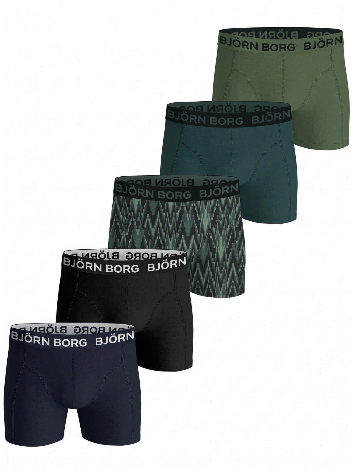 Bjorn Borg Bjorn Borg 5-Pack jongens boxershorts - Cotton Stretch