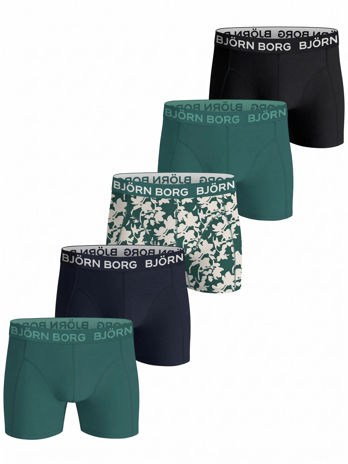 Bjorn Borg Bjorn Borg 5-Pack jongens boxershorts - Cotton Stretch