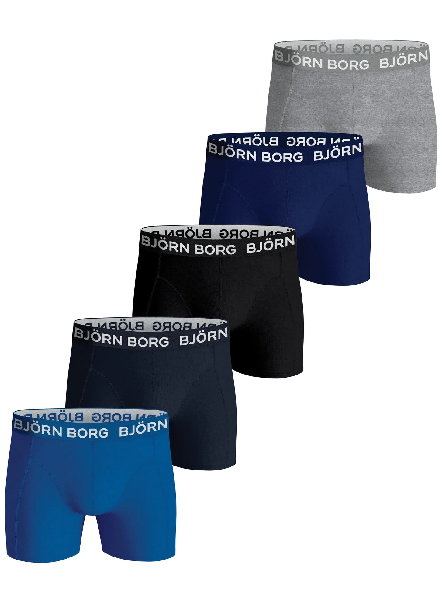 Bjorn Borg Bjorn Borg 5-Pack jongens boxershorts - Solid