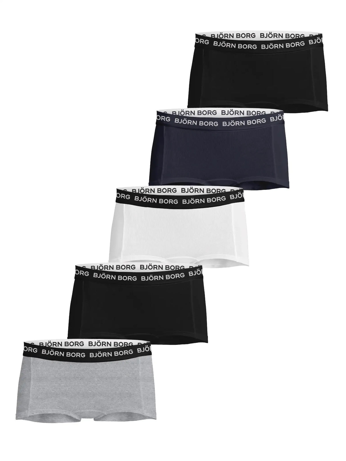 Bjorn Borg Bjorn Borg 5-Pack meisjes boxershorts - Core Minishorts