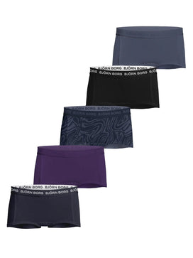 Bjorn Borg Bjorn Borg 5-Pack meisjes boxershorts - Core Minishorts
