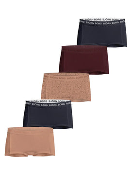Bjorn Borg Bjorn Borg 5-Pack meisjes boxershorts - Core Minishorts