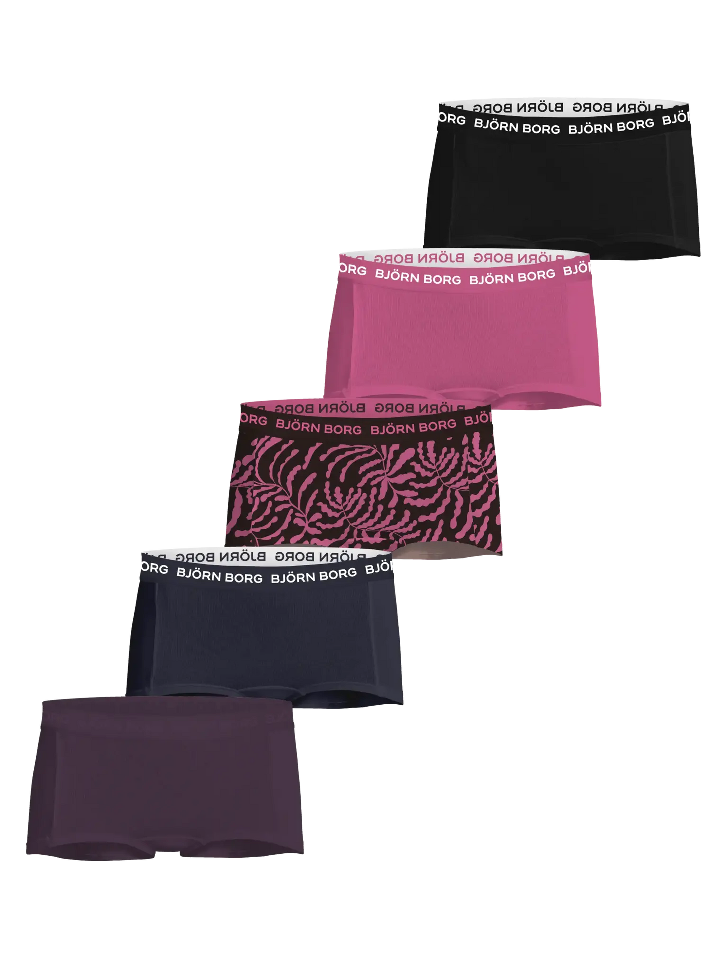 Bjorn Borg Björn Borg 5-Pack meisjes boxershorts - Cotton stretch