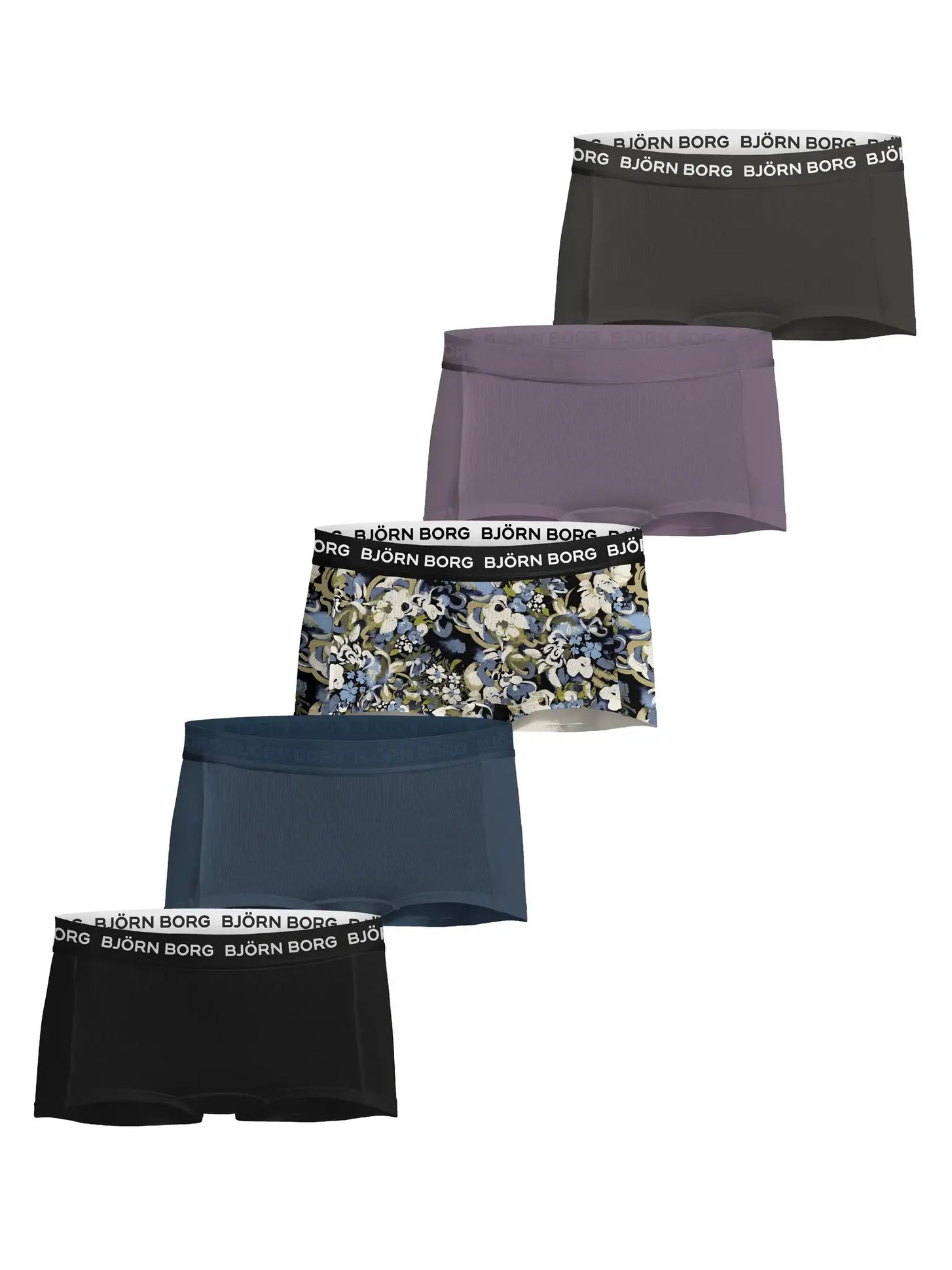 Bjorn Borg Björn Borg 5-Pack meisjes boxershorts - Minishorts
