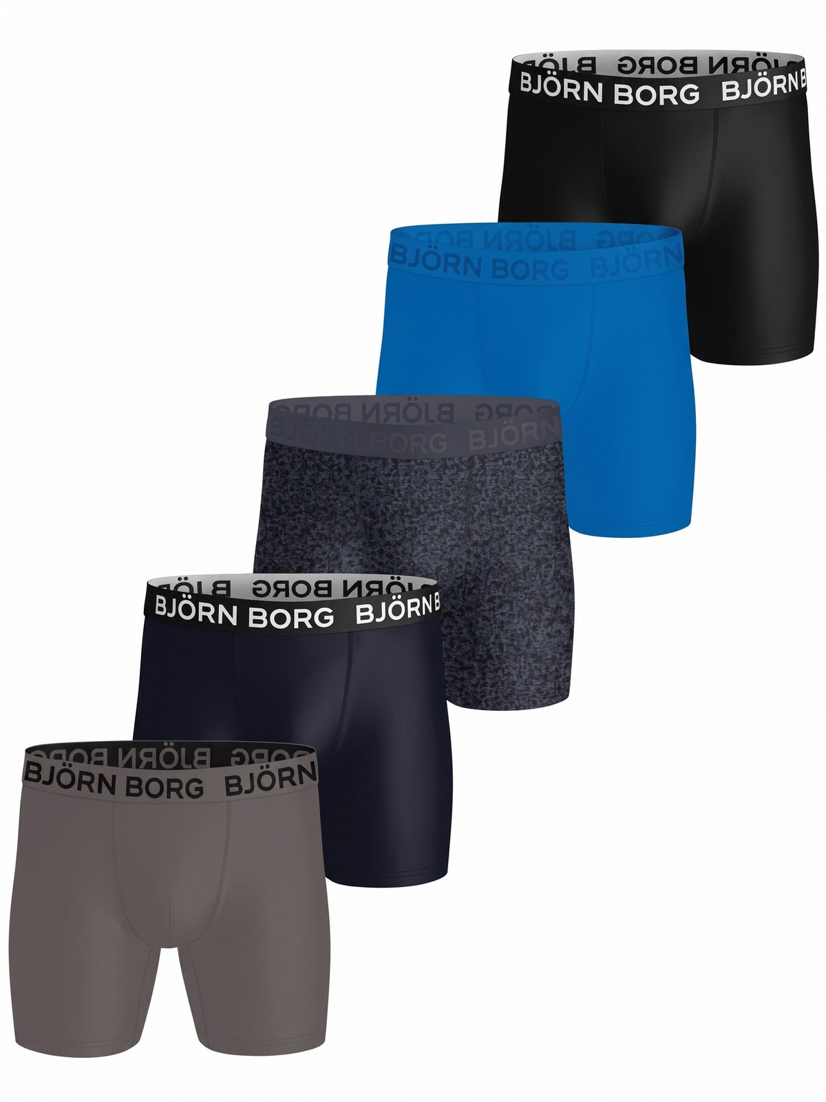 Bjorn Borg Bjorn Borg 5-Pack - Performance - heren boxershort - Black