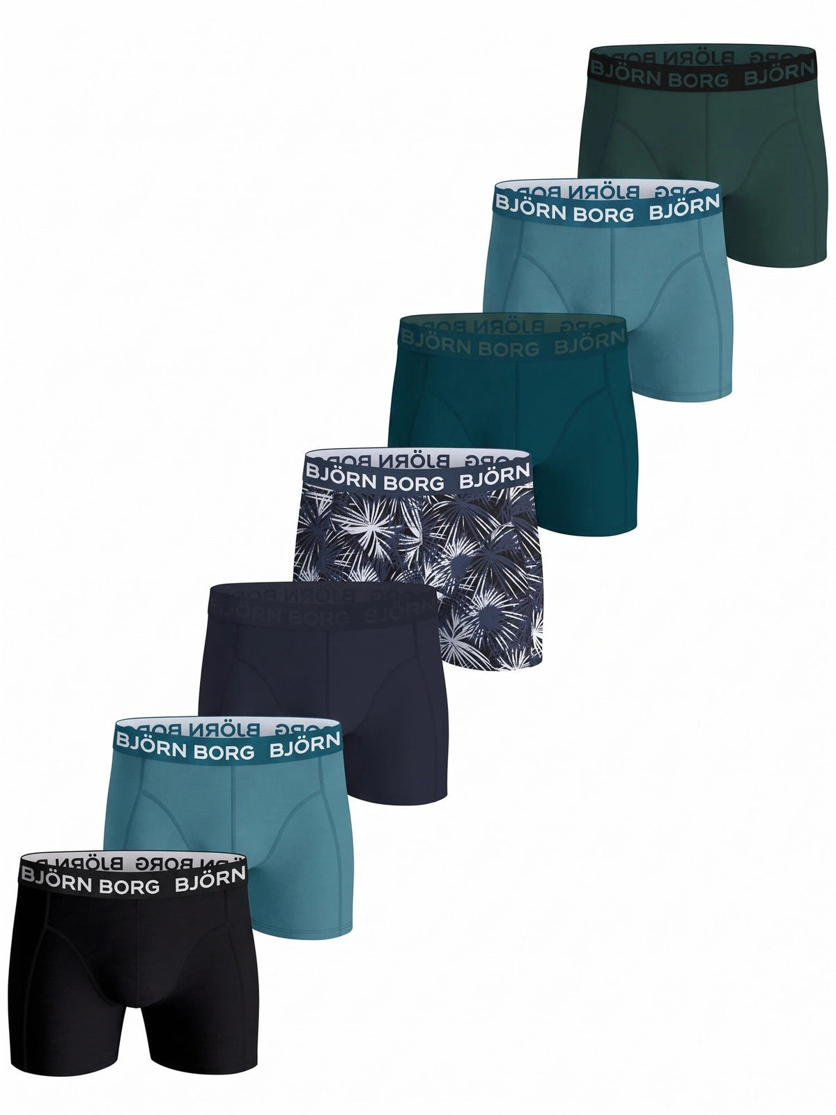 Bjorn Borg Bjorn Borg 7-pack heren boxershort - Cotton stretch core