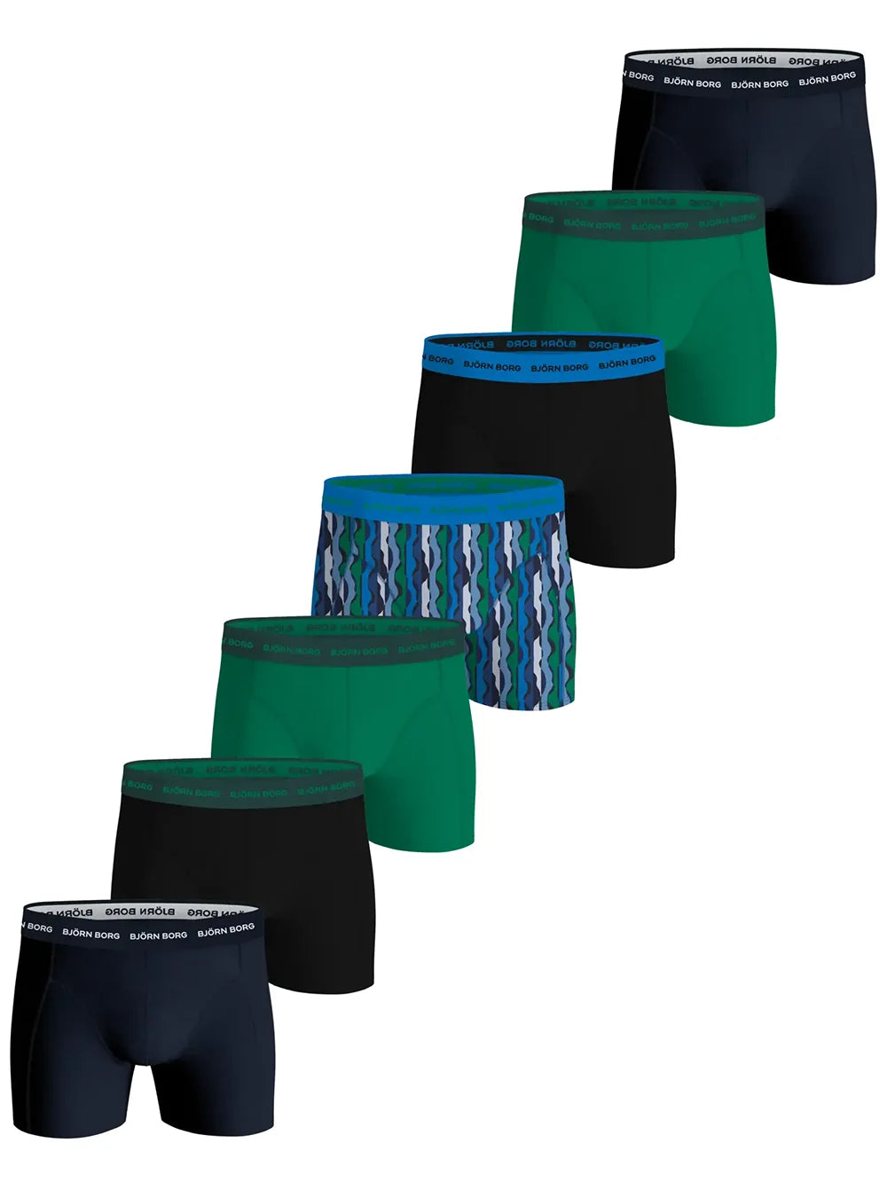 Bjorn Borg Bjorn Borg 7-pack heren boxershort - Cotton stretch