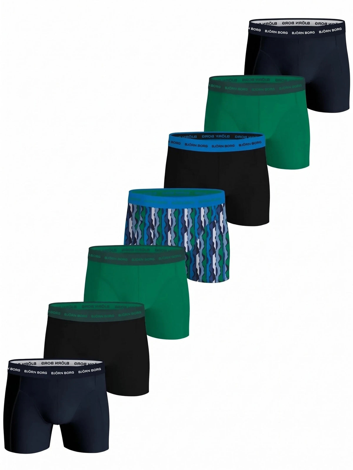 Bjorn Borg Bjorn Borg 7-pack heren boxershort - Cotton stretch