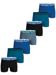 Bjorn Borg Bjorn Borg 7-Pack jongens boxershorts - Blue core
