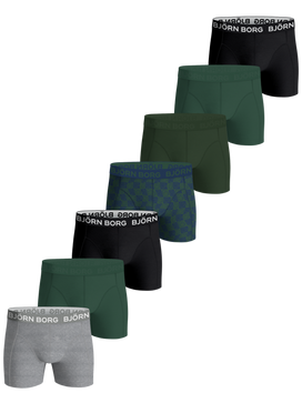 Bjorn Borg Bjorn Borg 7-Pack jongens boxershorts - Blue core