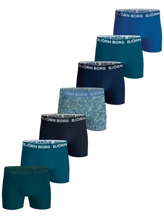 Bjorn Borg Bjorn Borg 7-Pack jongens boxershorts - Cotton stretch