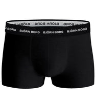 Bjorn Borg Bjorn Borg Cotton Stretch Trunk - 3 pack heren boxershort - Zwart