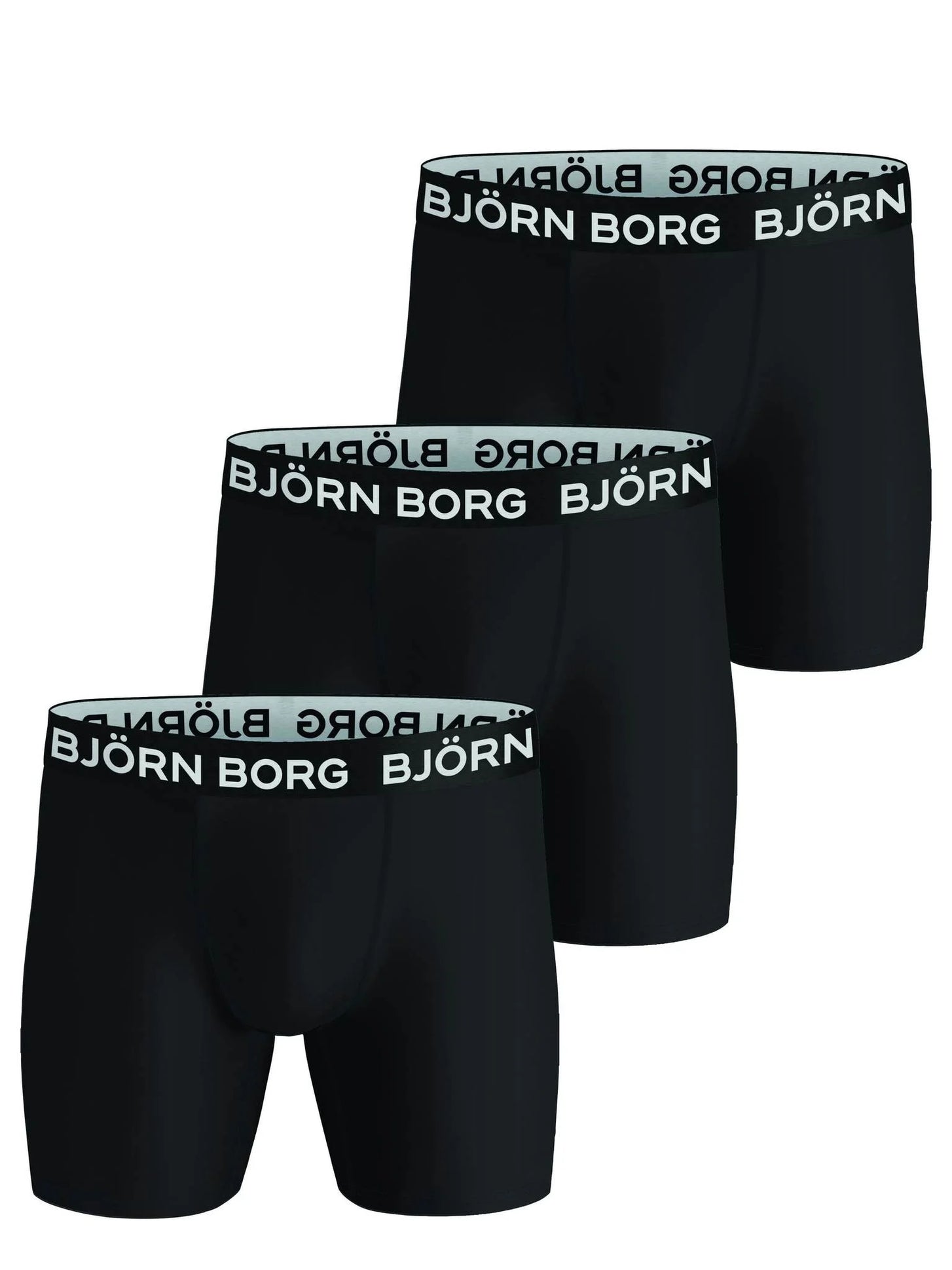 Bjorn Borg Bjorn Borg heren boxershort - Performance - 3-Pack - MP001 - Black
