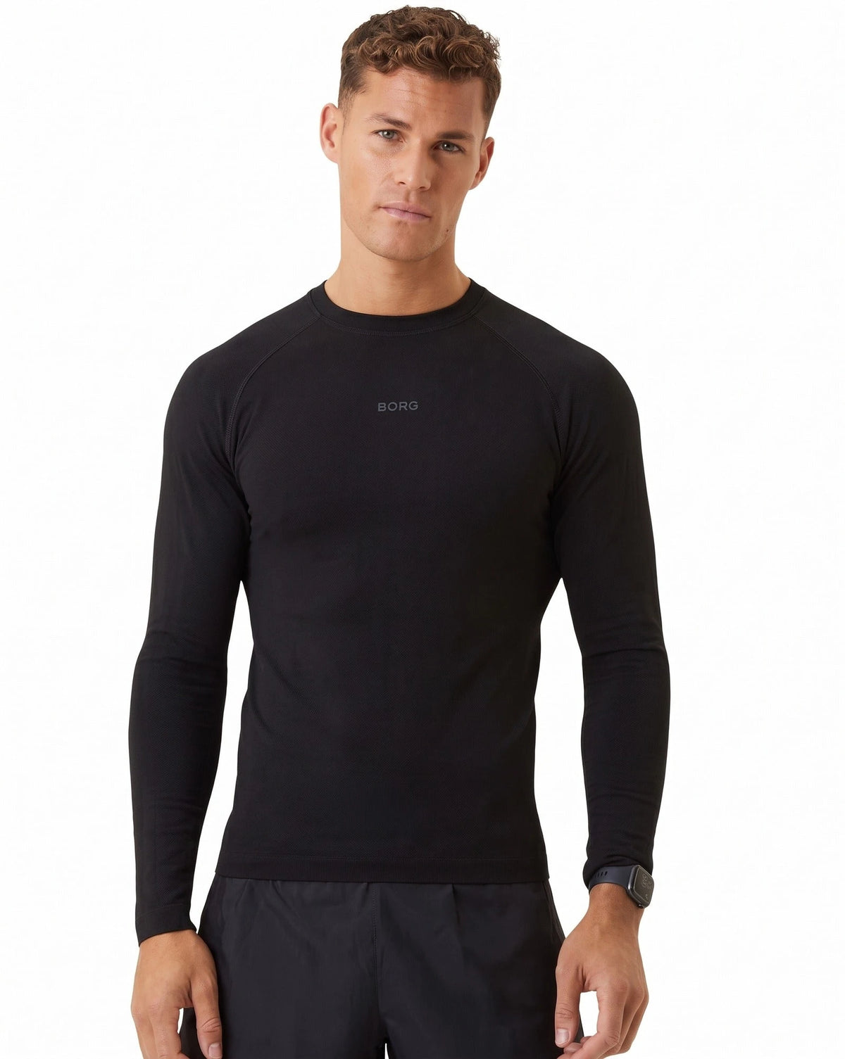 Bjorn Borg Bjorn Borg heren sport top met lange mouwen - Merino Blend