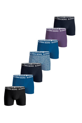 Bjorn Borg 7-Pack jongens boxershorts - Cotton stretch