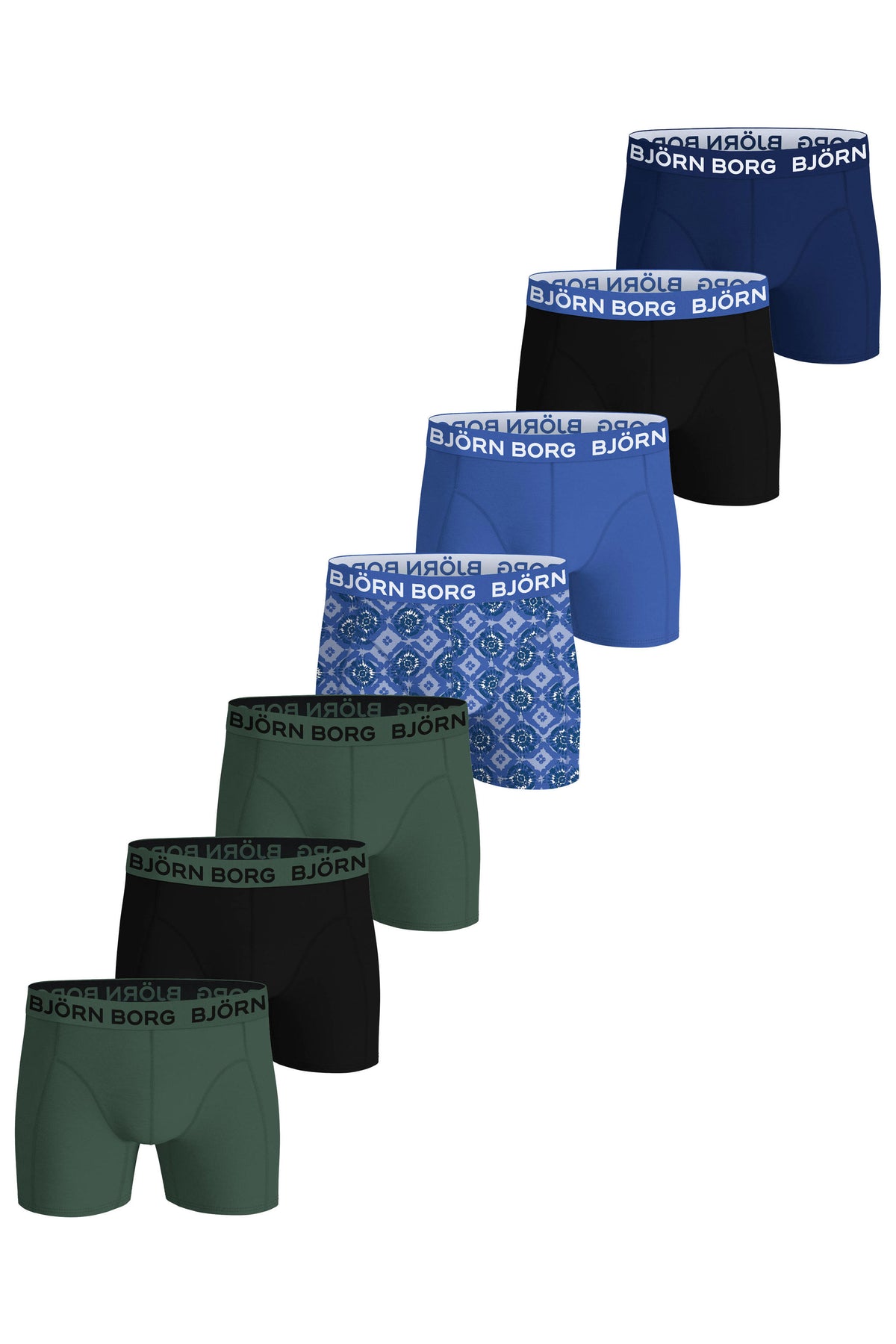 Bjorn Borg 7-pack heren boxershort - Cotton stretch