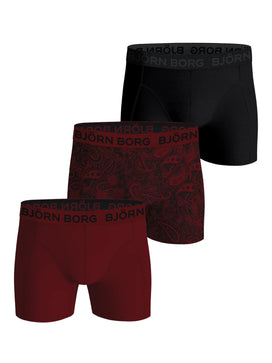 Bjorn Borg 3-Pack heren boxershort - Cotton Stretch