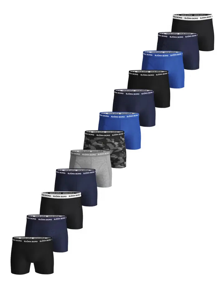 Bjorn Borg 12-pack heren boxershort-Cotton Stretch