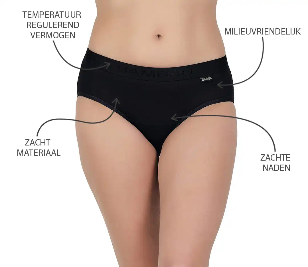 Boru Bamboo Boru bamboe ondergoed - dames heup slip