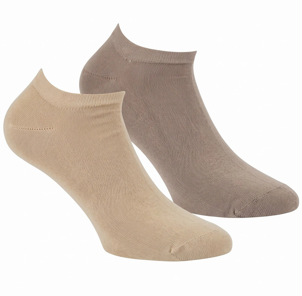 Boru Bamboo Boru Bamboo 2-paar korte sneaker sokken